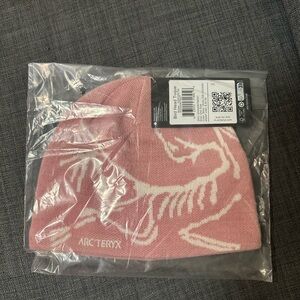 NWT Arc'teryx Bird Head Toque Bliss / Arctic Silk